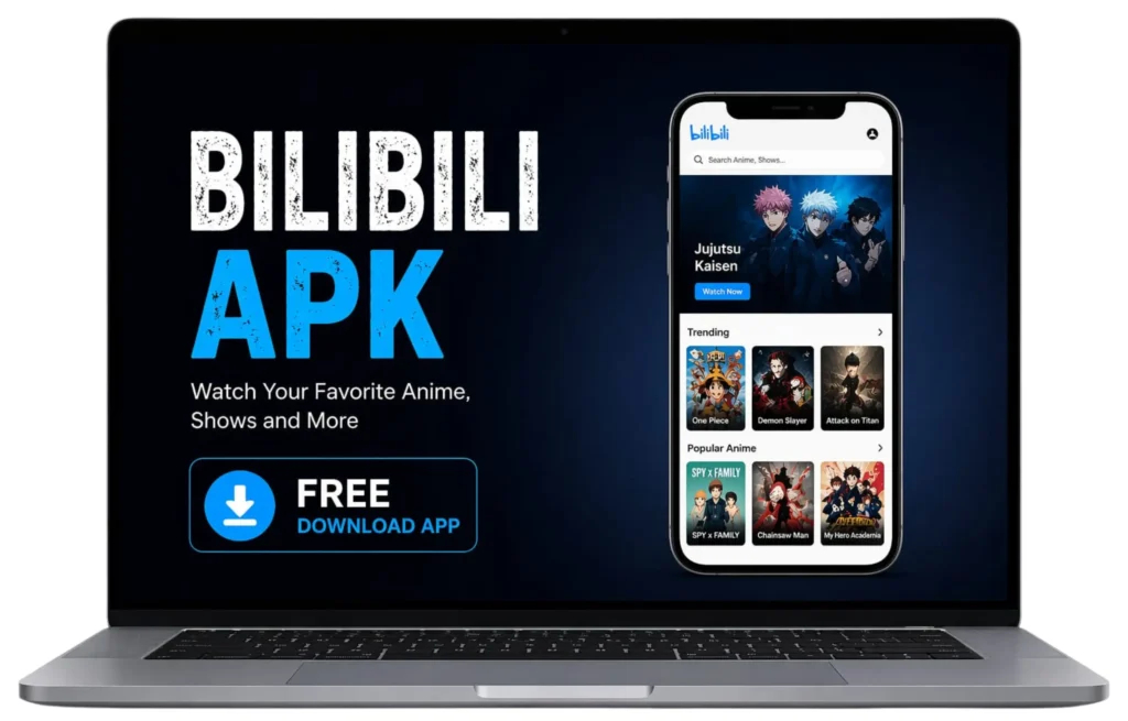 bili bili mod apk visual in laptop